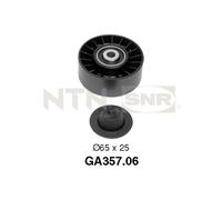 SNR GA357.06 Deflection / guide pulley, V-ribbed belt