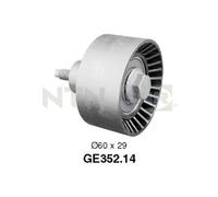 SNR GE352.14 Deflection/Guide Pulley, timing belt for FORD,MAZDA
