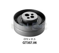 SNR GT357.06 Tensioner Pulley, timing belt for AUDI