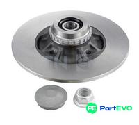 SNR REAR RIGHT LEFT 2 X BRAKE DISC KF155105U FOR RENAULT