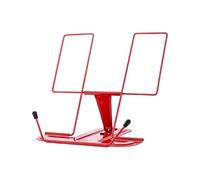SNRISE Adjustable Desk Book Stand Cookbook Holder Portable Bookrest Non-slip Page Clips for Thick Book Cookbook Textbook Recipe