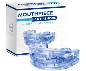 Snroerx Plus Anti-snoring Mouthguard - Mandibular Advancemen Night GuardSleep (Blue,x 2)