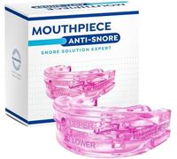 Snroerx Plus Anti-snoring Mouthguard - Mandibular Advancemen Night GuardSleep (Pink,x 2)
