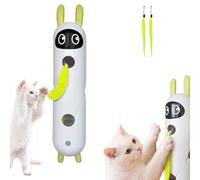 Snrtevu 2026 Newest Smart Motion Cat Toy, Interactive Whack-a-Worm Cat Toy, Auto Teasing via Light Sensor, Realistic Wiggle Motion, Non-Slip Suction Base for Indoor Cats for Play and Exercise (1PC)