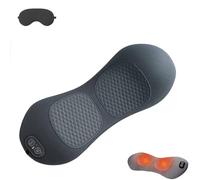 Snrtevu 3-in-1 Back Massager, 2026 Upgraded Back Massager, Prevalent Theraback 3 in 1 Home Raction, Vibration & Heat, Makes It Easier for You to Move Around and Stay Active (1PC-Black,Option-A)