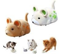 Snrtevu Active Hamster Indoor Dog Toy, Hamster Teaser that Escapes, Interactive Dog Toy, Quirky Pet Interactive Tools, Hurry Up and Give It to Your House Pet (D)