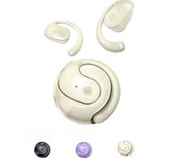 Snrtevu Ai Language Translator Earbuds, Translator Earbuds, Translation Earbuds Real Time, Break the Language Barrier, for Business and Travel (Beige)