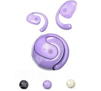 Snrtevu Ai Language Translator Earbuds, Translator Earbuds, Translation Earbuds Real Time, Break the Language Barrier, for Business and Travel (purple)