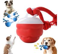 Snrtevu Interactive Dog Toys, Moving Dog Toy, Active Rolling Ball With Tail For Dogs, Usb Rechargeable Durable Chew-Proof Design With 3 Smart Modes Eep Your Dog Calm, Engaged & Satisfied (Red*1)