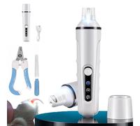 Snrtevu Rechargeable LED Pet Nail Grinder - Cordless Dog Nail File with USB-C, LED Light, Smart Display & 3 Speeds, Safe Pet Nail Trimmer for Dogs and Cats