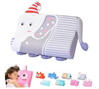 Snrtevu Sensory Pillow, Slumber Kiddies Pillow, Slumberkiddies - The Sensory Pillows for Better and Healthier Sleep, Animal Design Child Pillows for Boys Girls (A,45 * 27(Ages 3-6))