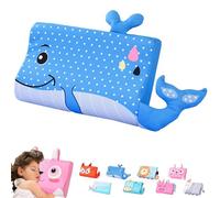 Snrtevu Sensory Pillow, Slumber Kiddies Pillow, Slumberkiddies - The Sensory Pillows for Better and Healthier Sleep, Animal Design Child Pillows for Boys Girls (I,45 * 27(Ages 3-6))