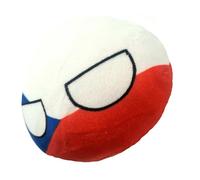 SNS Components Czech Republic 10cm Countryballs Country Ball Cute EU Europe Flag Cuddly Meme Ball Toy Gift