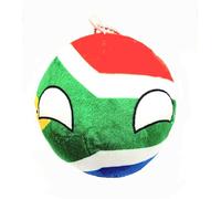 SNS Components South Africa African 10cm Countryballs Country Ball Cute Flag Cuddly Meme Ball Toy Gift