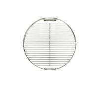 SnS Grills EasySpin Charcoal Grill Cooking Grate, 304 Stainless Steel, Large Hinged Opening, Perfect for 2-Zone Cooking, Replacement Grate Compatible with Weber & Other Grills - 18” Inches