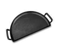 SnS Grills Slow N Sear Cast Iron Drip 'N Griddle Pan 18"""" 3-in-1 Versatile Grill Accessory for Searing Griddle and Drippings - Fits Standard 18