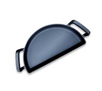 SnS Grills Slow ‘N Sear Cast Iron Drip 'N Griddle Pan 18", 3-in-1 Versatile Grill Accessory for Searing, Griddle and Drippings - Fits Weber & other 18” Kettle Grills