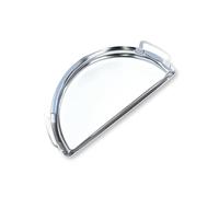 SnS Grills Slow ‘N Sear Mini Drip Pan - Stainless Steel Grilling Accessory for 18" Weber Kettle & Other Kettle Grills, Perfect for BBQ, Baking, and Broiling