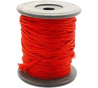 SNS Red Silk Thread, Lal Dhaga, Evil Eye Protection Thread Religious Red Cotton Thread, String for Knotting, Friendship Bracelets, Jewelry Making - (1mm, 10 Yards, 9 Meter Red))