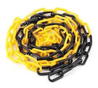 SNS SAFETY LTD Black and Yellow Plastic Chain 6mm 25.0 Meters (82 feet)