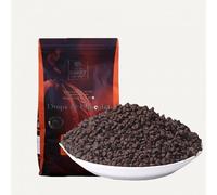 SntCrave Dark Chocolate Chips 250g | 50% Cocoa, Heat-Resistant Baking Chips | 50% dark cocoa chips, heat resistant, no melt, ideal for cookies, brownies, baking, snacking, resealable bag