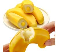 SntCrave Soft Peelable Banana Bread Buns 280g | Creamy Filling, 5 Packs | Ready-to-eat pull-apart banana buns with creamy banana filling; individually wrapped packs for breakfast, snack or tea time