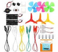 Sntieecr Electric Circuit Kit for Kids Ages 8-12, Electrical Circuits Science Project, Educational STEM Kits, Montessori Learning Kits Set for Kids, DIY STEM Engineering Project