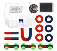 Sntieecr Labs Junior Science Magnetism Set for Experiment Education, Science Experiment Tool Physics Educational Toys for Kids Teen