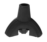 SNTSNTBOM 19mm Walking Cane Tip Soft Silicone Prevent Slip Tripod Walking Sticks Base for Folding Canes