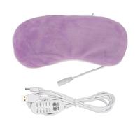 SNTSNTBOM for Eye Mask, Circulating Heat, USB Charging, Adjustable Strap, Premium Material, Multifunctional Hot Compress Blindfold for Rest and Relaxation (Purple)