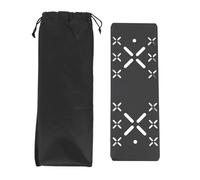 SNTSNTBOM for IGT Table Board, for Snow Peak, Aluminum Alloy Construction, Black Surface, Multifunctional, with Storage Bag, Compatible with IGT Universal Unit, 0.5 Unit Size (X board)