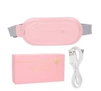 SNTSNTBOM for Women Heating Pad, for Menstrual Cramps Relief, 3 Heat Levels, Adjustable Size, Noise Reduction, Compact Design, Wireless, Portable, Rechargeable Belt