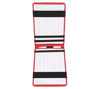 SNTSNTBOM Golf Scorecard Holder, for Tournament and Walking Golfers, PU Leather with Texture, Durable and Wear Resistant, Includes Wooden Pencil, Light and Portable, Beautiful Appe