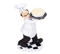 SNTSNTBOM Mini Chef Shape Decoration Cute Chef Figurine for Home Restaurant Cake Shop Decoration