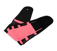 SNTSNTBOM Waist Trainer for Women and Men, Double Elastic Belt, Breathable Mesh, Lumbar Support, Posture Corrector, Back Pain Relief, Workout, Gym, Daily Wear, Slimming, Sweat WAIS (Pink)