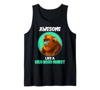 Snub-Nosed Monkeys Awesome Like a Snub-Nosed Monkey Tank Top
