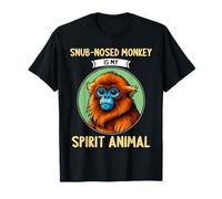 snub-nosed monkeys snub-nosed monkey is my spirit animal T-Shirt