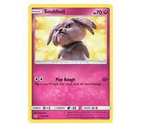 Snubbull 15/18 Common Pokemon Card (Detective Pikachu) + 1x TitanCards® Toploader