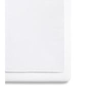Snüz 3 Piece Crib Bedding Set - 100% Jersey Cotton - Blanket and Crib Sheets - White