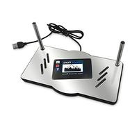 SNUFF BOARDS SNUFF-MATE HOT PLATE MINI Electric Plug-In Hot Plate Board Grooves Slots. 2 premium metal straws.