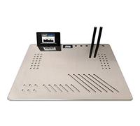 SNUFF BOARDS Snuff Mate ULTI-Mate Mirror Finish Laser-Cut Stainless Steel Tray and Chopping Slots