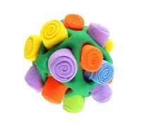 Snuffle Ball Dog Toy - Portable Interactive Treat Design, Soft Flexible Texture Build, Multi Color Enrichment Form | stress relief dog activity toy, scent training engagement tool, fun reward feeding