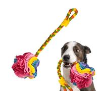 Snuffle Ball - Soft Fabric Standard Size | Slow Feeder & P-alla Game for Dog Treats | Interactive Olfactory Ball for Boredom, Chewing, Teething, Searching and Smelling, Indoor Outdoor Play