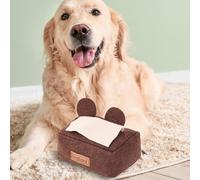 Snuffle Dog Toy Tissue Box -hide and seekK Dog Toys | Snuffle Dog Toy Tissue Box | Interactive Treat Dog Feeder Pet Toys, Nosework Training Toy for Cats Dogs Mental Stimulation