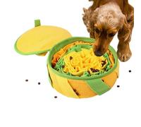 Snuffle Mat - Feeding Mat Dog | Interactive Dog Mat Made of Soft Material, Non-Slip, Promotes Odour Sense & Concentration, , Washable, Orange