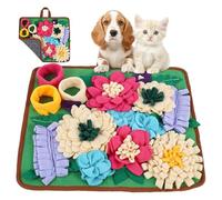 Snuffle Mat | Folding Non-Slip Interactive Feeder Lick Pad | Pet Snuffle Mat | for Training Feeding Licking Sniffing Digging Exercise Indoor Enrichment