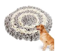 Snuffle Mat for Dogs, 45x45cm Flower Shape Anti Slip Interactive Feeding Game for Boredom and Mental Stimulation, Dog Feeding Mat for Encourages Natural Foraging Skills and Slow Eating