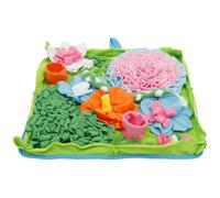 Snuffle Mat for Dogs,50x50cm Rabbit Sniff Mat,Guinea Pig Interactive Feeding Mats, Nonslip Small Animals Foraging Pad,Interactive Slow Feeding Puppy Training Mats for Rabbits,Cats,Puppies