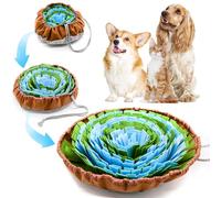 Snuffle Mat for Dogs,Feeding Mats for Dogs - Washable Interactive Play Toy Dog Mat Eliminates Boredom, Stimulates the Mind, Encourages Natural Foraging Skills and Slow Eating