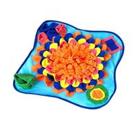 Snuffle Mat for Dogs - Fleece Dog Enrichment Toy, Interactive Dog Puzzle Toy with Slow Feed, Snuffle Mat for Pets, Colourful Chew Toy for Small, Medium and